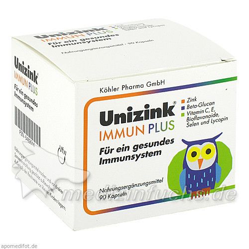 Unizink Immun Plus, 1X90 ST