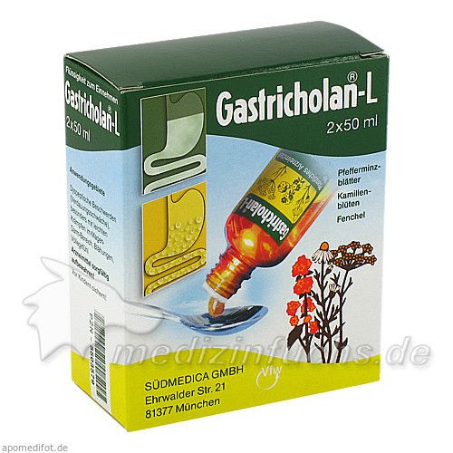 GASTRICHOLAN-L, 2X50 ML