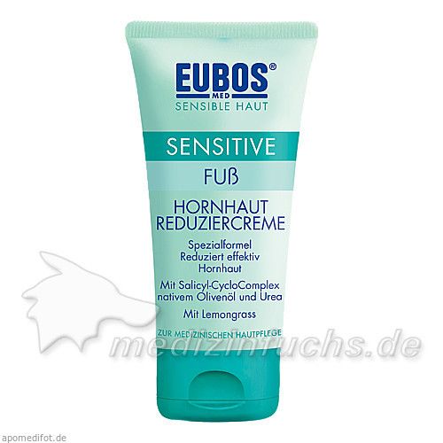 Eubos Sensitive Fuß Hornhaut Reduziercreme, 75 ML