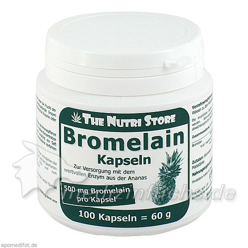 Bromelain 500mg vegetarische, 100 ST