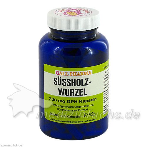 Süssholzwurzel 350mg GPH Kapseln, 120 ST