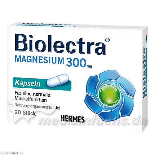 Biolectra Magnesium 300 Kapseln, 20 ST