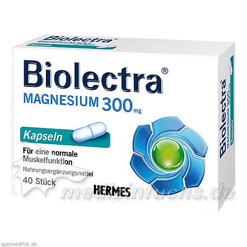 Biolectra Magnesium 300 Kapseln, 40 ST