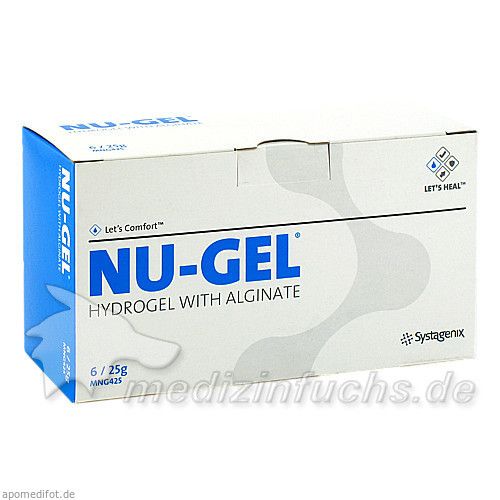 Nu-Gel Hydrogel med Alginat, 6X25 G