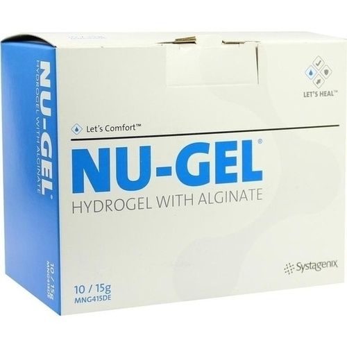 Nu-Gel Hydrogel med Alginat, 10X15 G