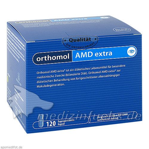 ORTHOMOL AMD extra, 120 ST