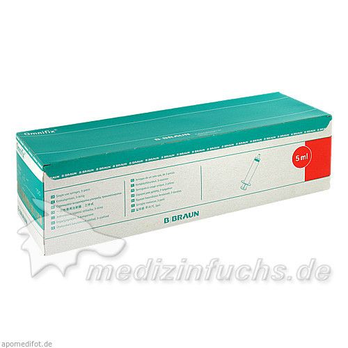 OMNIFIX Solo Luer Latexfrei, 100X5 ML