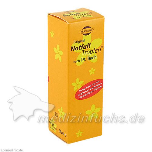 NOTFALL TROPFEN nach Dr.Bach, 20 ML