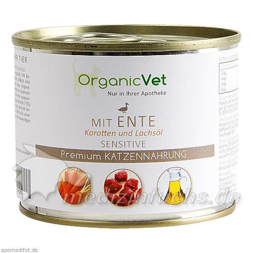 Dosennahrung Katze Sensitive Ente, 200 G