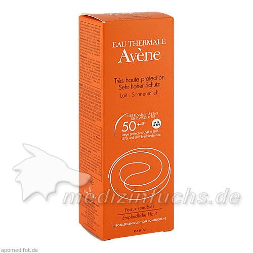 AVENE SunSitive Sonnenmilch SPF 50+, 100 ML