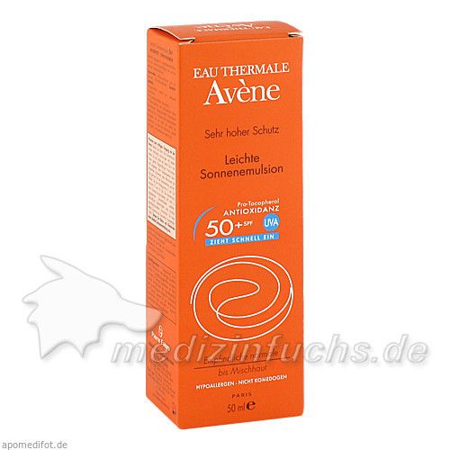 AVENE SunSitive Sonnenemulsion SPF 50+, 50 ML