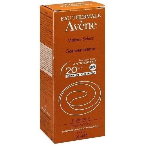 AVENE SunSitive Sonnencreme SPF 20, 50 ML