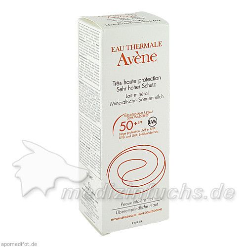 AVENE Mineralische Sonnenmilch SPF 50+ 2010, 100 ML