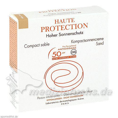 AVENE Kompaktsonnencreme Sand SPF 50 2010, 10 G