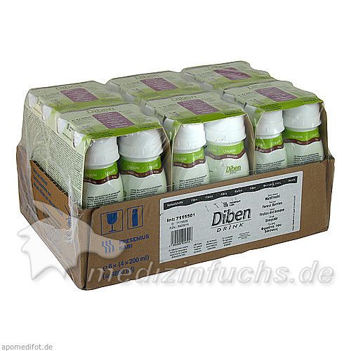 DIBEN DRINK WALDFRUCHT (1.5 KCAL/ML), 24X200 ML