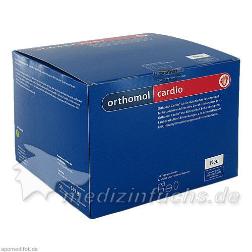 Orthomol Cardio Granulat+Kapseln 30, 1 ST