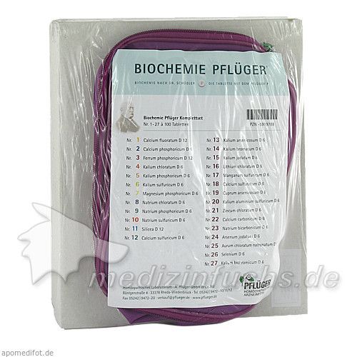 Biochemie Pflüger Komplett-Set (1-27), 1 P