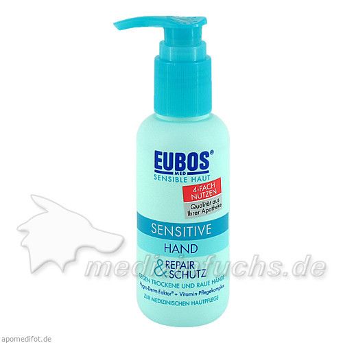 EUBOS Sensitive HAND REPAIR&SCHUTZ Spenderflasche, 100 ML