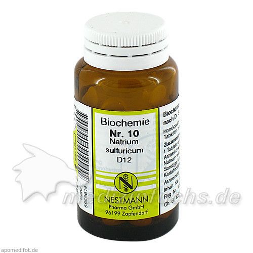 BIOCHEMIE 10 NATR SULF D12, 100 ST