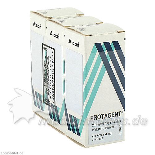 Protagent Augentropfen, 3X10 ML