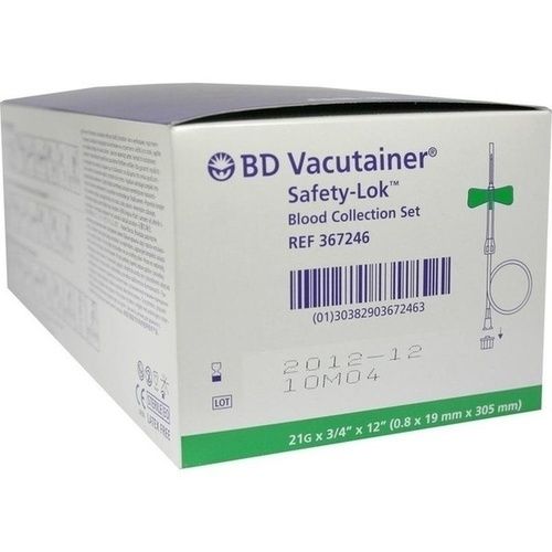 BD Vacutainer Safety-Lok Sicherh.Punkt.Best. grün, 50 ST