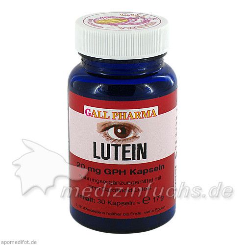 Lutein 20mg Kapseln, 30 ST