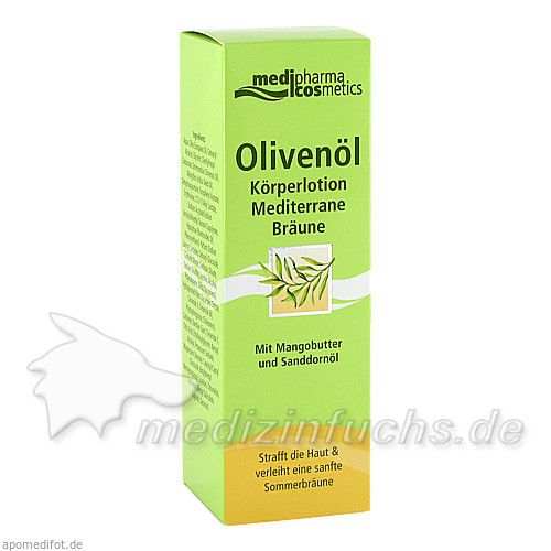 Olivenöl Körperlotion Mediterrane Bräune, 200 ML