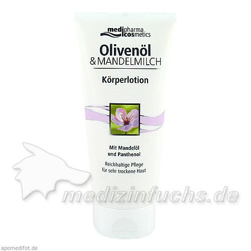 Oliven-Mandelmilch Körperlotion, 200 ML