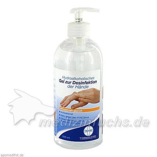 Desinfektionsgel für die Hand antibakteriell, 500 ML