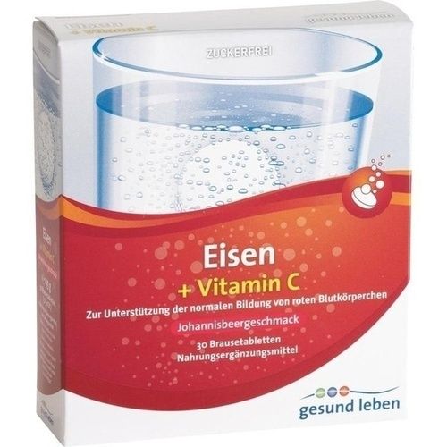 gesund leben Eisen 14mg + Vitamin C 160mg Brtbl, 3X10 ST