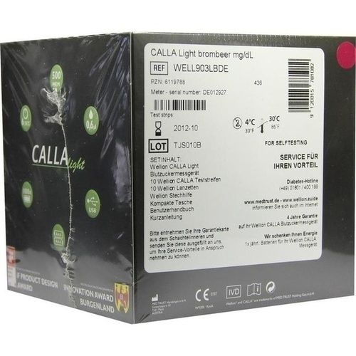 WELLION CALLA light Blutzuckermg.Set mg/dl brom., 1 ST