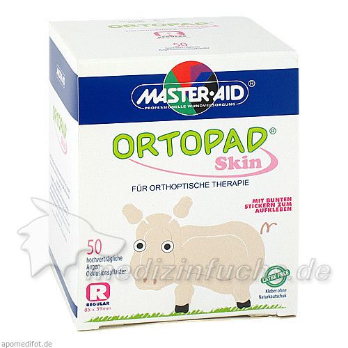 ORTOPAD Skin Regular Augen Okklusionspflaster, 50 ST