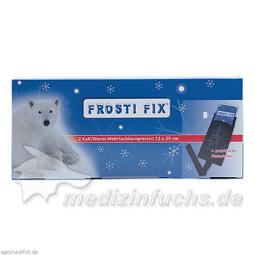 Kalt-Warm Kompresse Frosti Fix12x29cm m.Fixierband, 2 ST