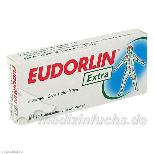 Eudorlin extra Ibuprofen-Schmerztabletten, 10 ST