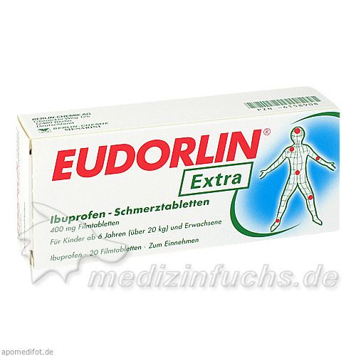 Eudorlin extra Ibuprofen-Schmerztabletten, 20 ST