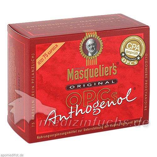 OPC Original Masqueliers Anthogenol Kapseln, 75 ST