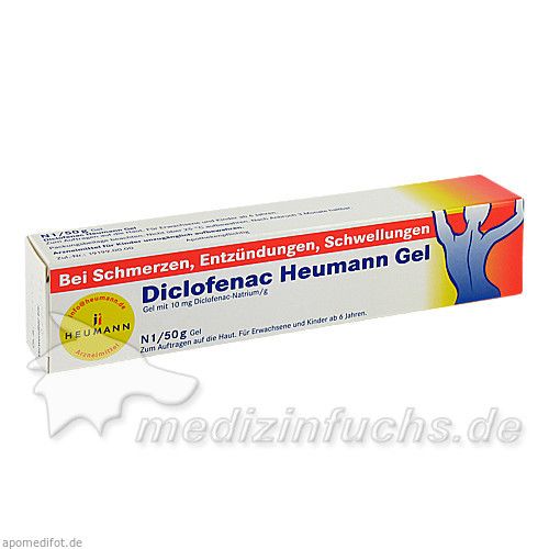 DICLOFENAC HEUMANN GEL, 50 G