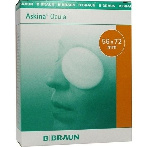 ASKINA OCULA AUGENKOMPRESSEN 56X72MM STERIL, 5 ST