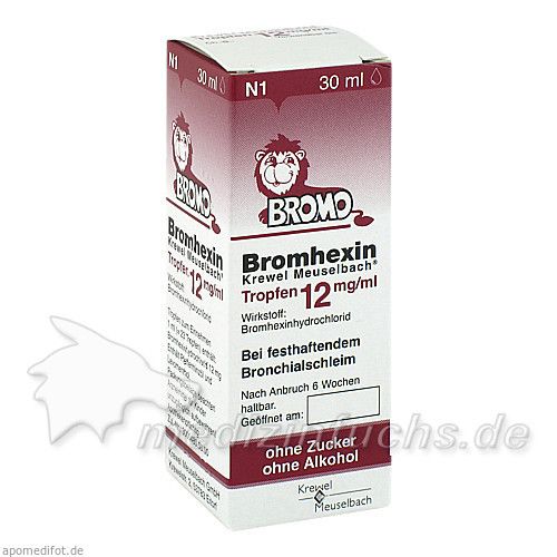 Bromhexin K.Meuselb.Trf.12mg/ml, 30 ML