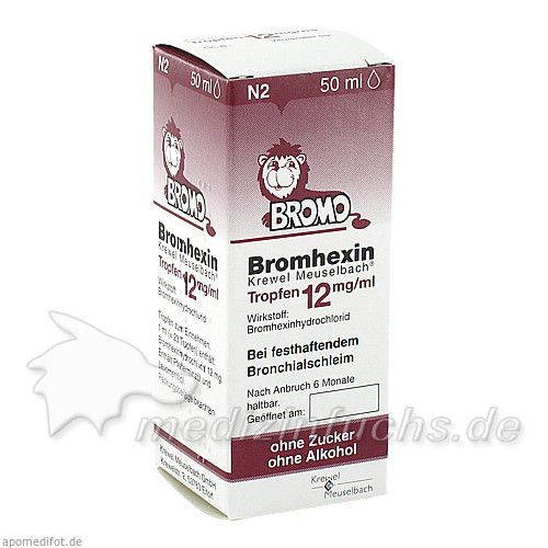 Bromhexin K.Meuselb.Trf.12mg/ml, 50 ML