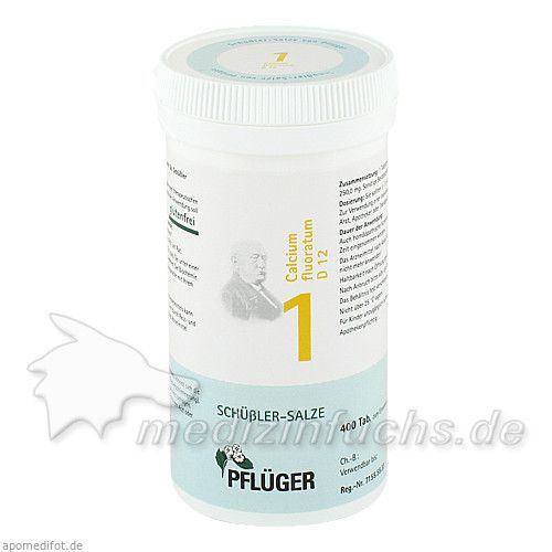 Biochemie Pflüger Nr. 1 Calcium fluoratum D 12, 400 ST