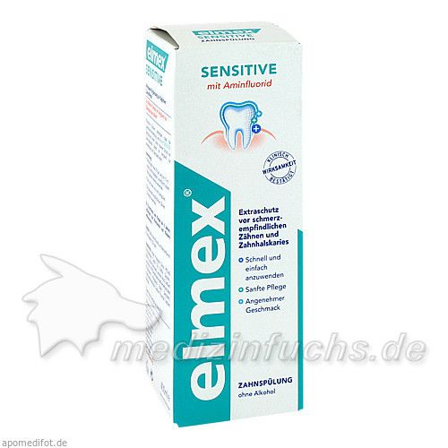 elmex SENSITIVE Zahnspülung, 400 ML