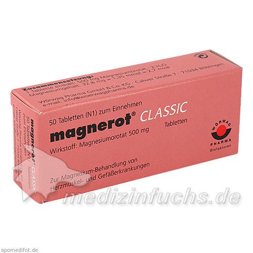 MAGNEROT classic Tabletten, 50 ST