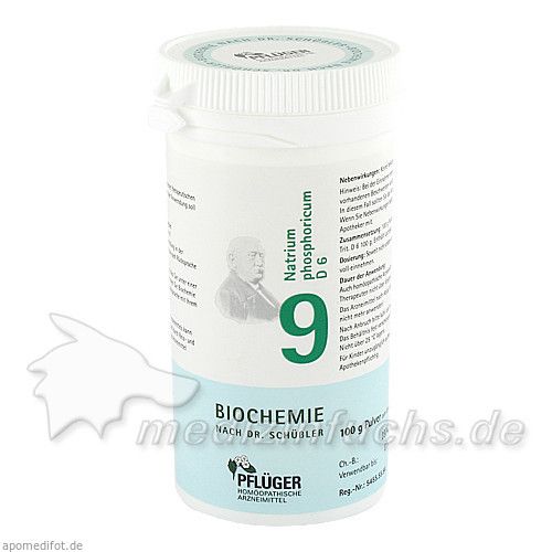 Biochemie Pflüger Nr. 9 Natrium phosphoricum D 6, 100 G