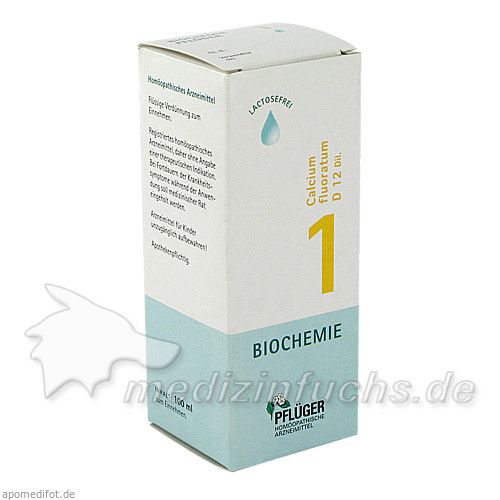 Biochemie Pflüger Nr. 1 Calcium fluoratum D12 Dil., 100 ML