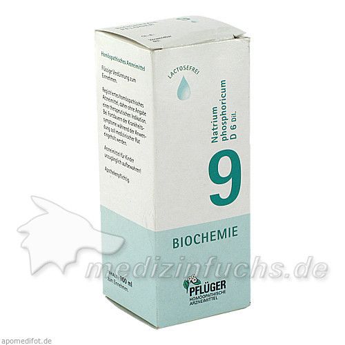 Biochemie Pflüger Nr. 9 Natrium phosphoricum D 6, 100 ML