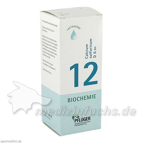 Biochemie Pflüger Nr. 12 Calcium sulfuricum D 6, 100 ML