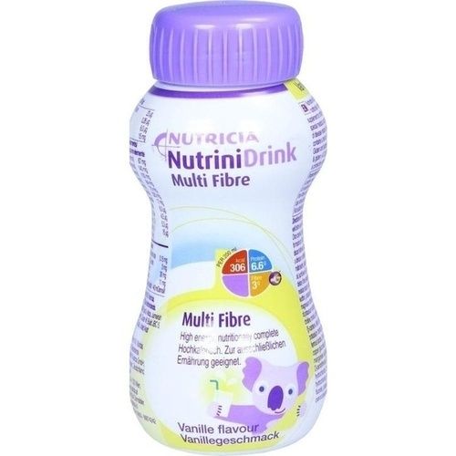 NutriniDrink MultiFibre Vanillegeschmack, 200 ML