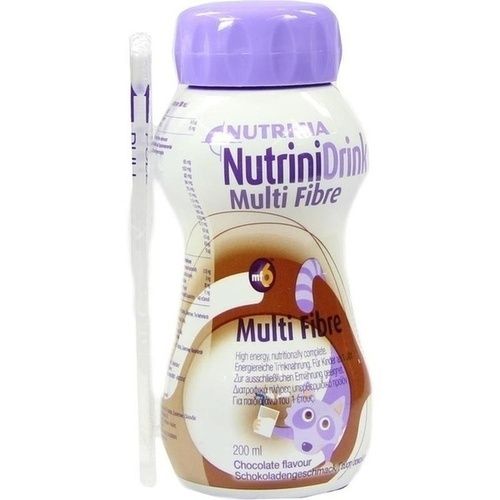 NutriniDrink MultiFibre Schokoladengeschmack, 200 ML