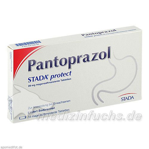 Pantoprazol STADA protect 20mg magensaftres.Tabl., 14 ST